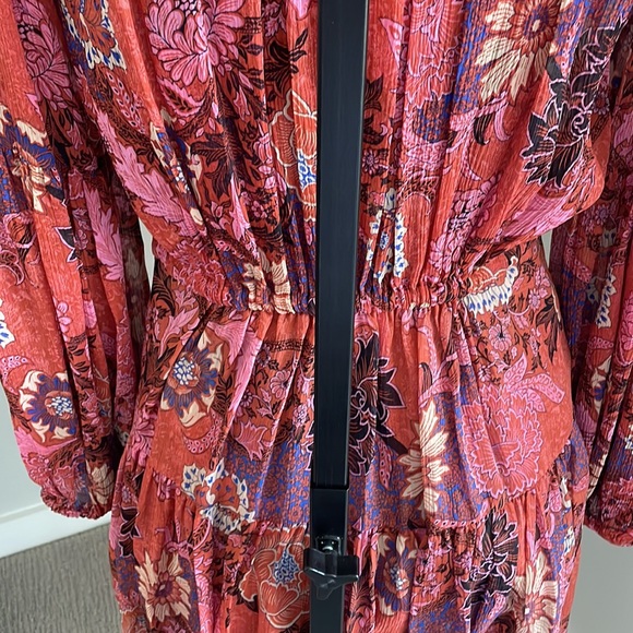 Brand new! A.L.C Long sleeve silk blend minidress - Picture 5 of 7